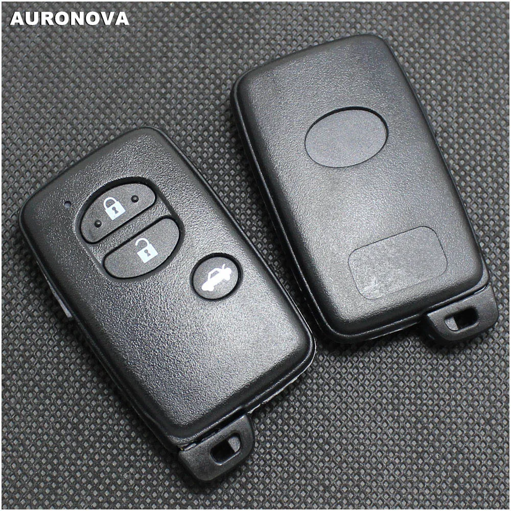 Auronnova новая Замена ключа без ключа для TOYOTA HIGHLANDER VENZA PRIUS RAV4 3+ 1 кнопки дистанционный ключ-брелок от машины чехол