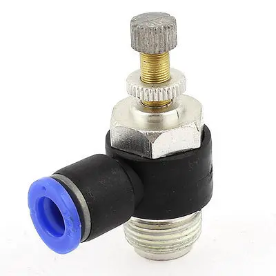 

Air Pneumatic 8mm x 3/8PT Male Thread Adjustable Connector Quick Coupler