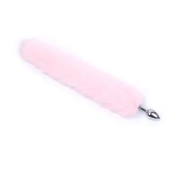 Naughty Pink Cat Tail Plug