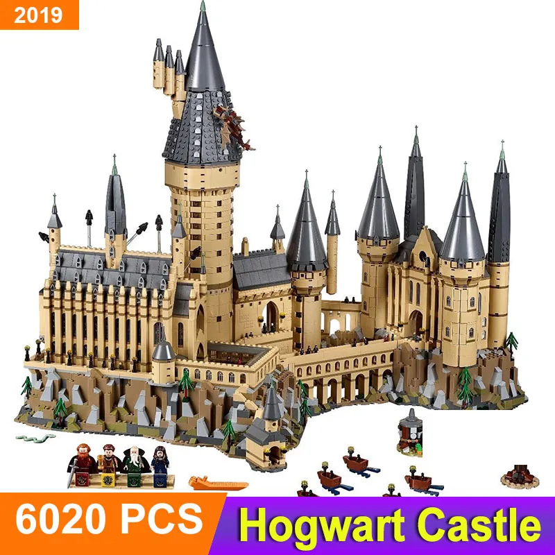

6020pcs Harry Hogwart magic castle school set Building Blocks Bricks Compatible legoingLYs movie 71043 Toys for Christmas gifts