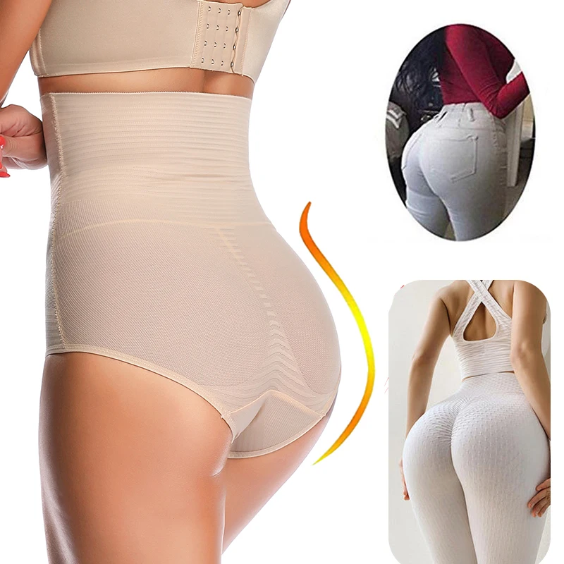 

Slimming High Waist Trainer Butt Lifter Shorts Women Seamless Pulling Underwear Body Shaper Belly Control Panties Shaperwear