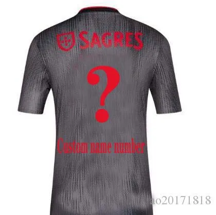 19 20 Benfica Футбольная Футболка JONAS JOAO FELIX взрослая футболка PIZZI SEFEROVIC SALVIO Home Out футбольные футболки - Цвет: customize