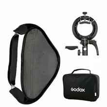 JINTU 60X60 см Godox SFUV6060 Pro 2in1 Фото Студийный набор софтбоксов+ S2-type Вспышка Speedlite кронштейн Fr AD200Pro TT350 V860Ⅱ AD400pro