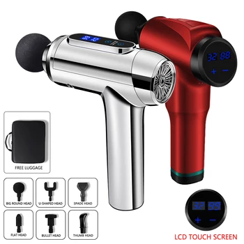 

Electric Body Head Massager Impact Muscle Massage Physiotherapy Massage Gun Massager for Neck and Back Relaxer Massager Gun