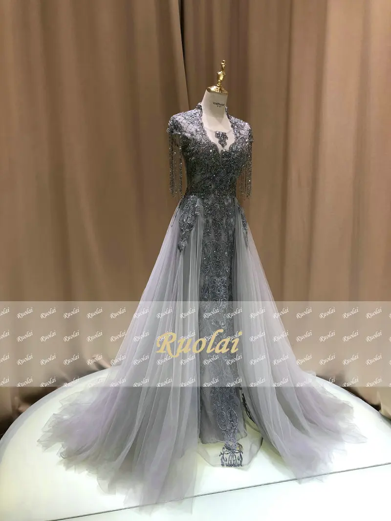 Дубай Роскошные Русалка Вечерние платья Длинные vestidos de fiesta de noche торжественное платье robe de soiree
