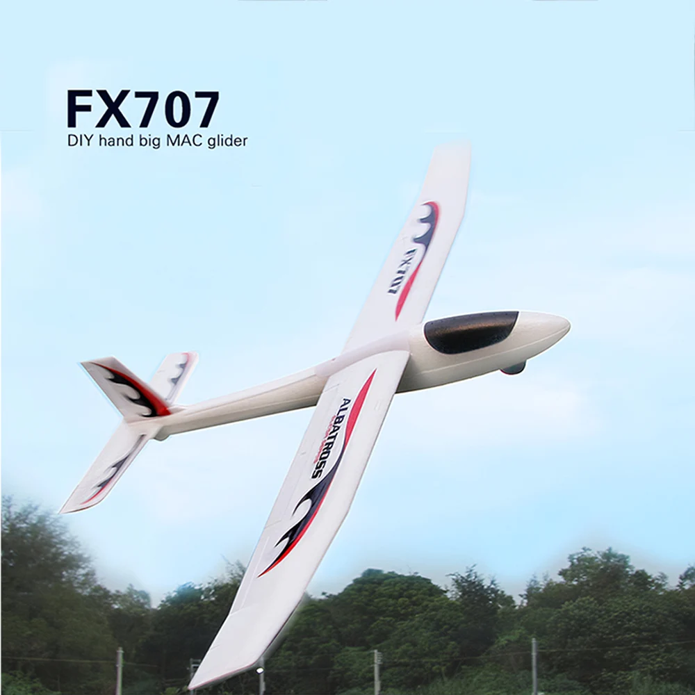 FX707S самолет ручной запуск Glider самолет метания самолет мягкий самолет из пенопласта модель самолета DIY для подарков родителей дать детям