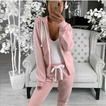 

Classic Women Hoodies Overcoat New Spring Autumn Zipper Hooded Sweatshirts Hoody Jacket Womens Coat Pockets Outerwear