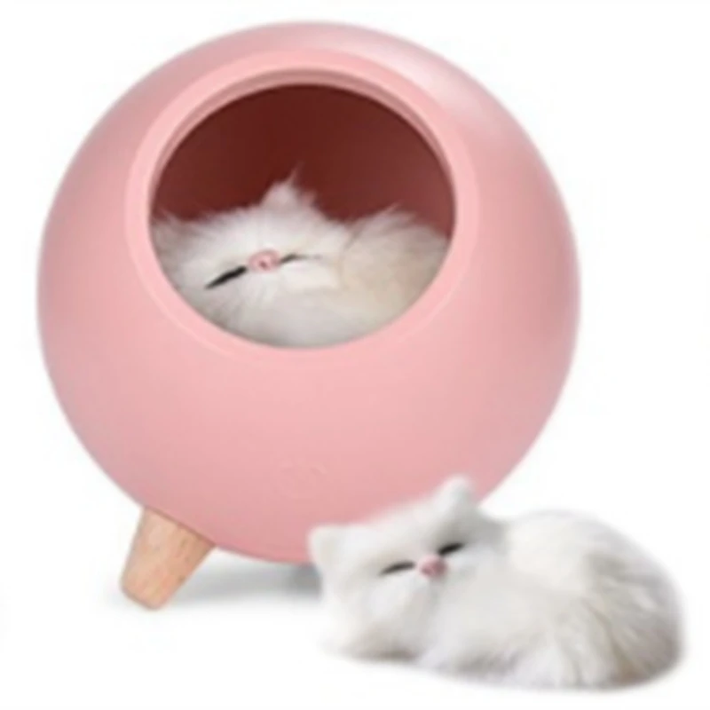FUNN-Led ночник Usb Диммируемый ночной Светильник Bionic Cat атмосферная лампа кровать с светом для сна детский подарок
