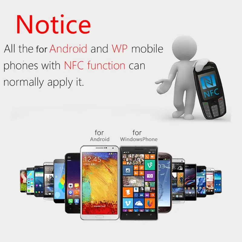 R3F смарт Кольцо новая технология волшебные кольца на палец для Android Windows NFC телефонов