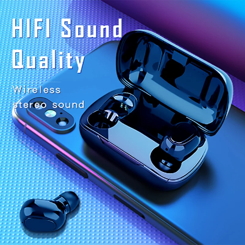 

Headphone Bluetooth earphone L21 HIFI Sounds Wireless Headphones Handsfree headset Stereo gaming Headphones For iphone Samsung