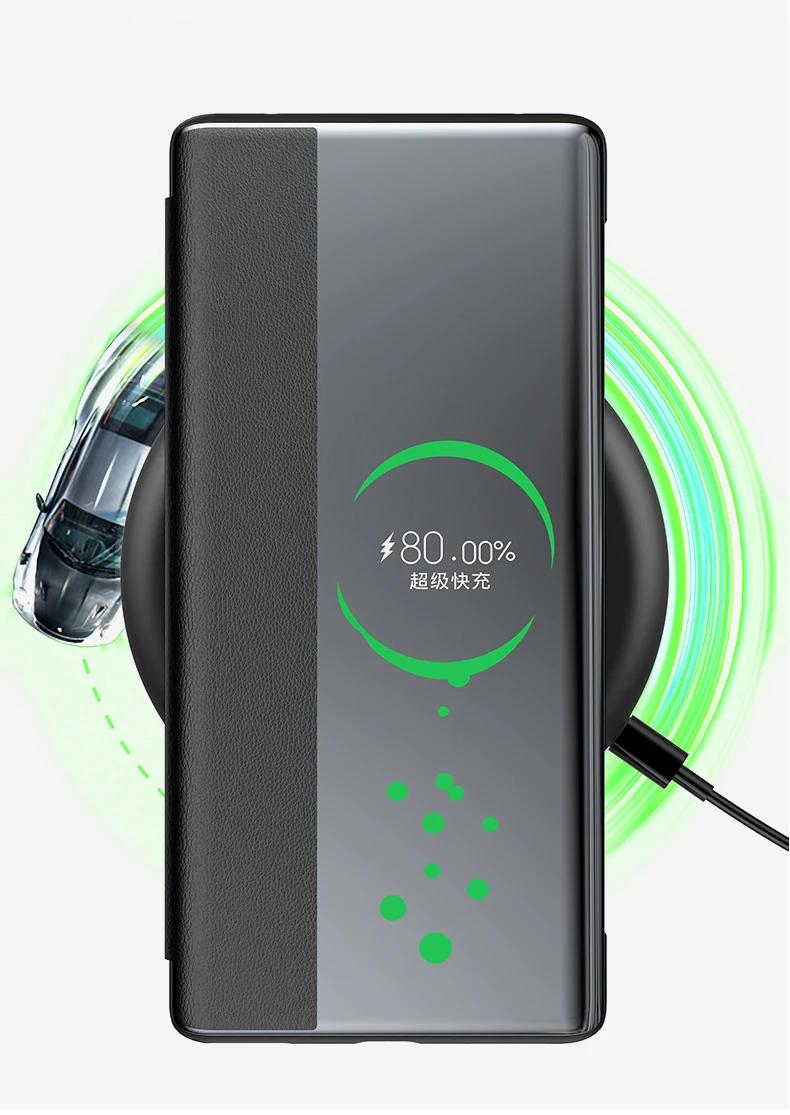جراب جديد ترند Huawei Mate 30 Pro الاصلي ، 360 ، مقاوم للصدمات ، لهاتف Mate 30 Proجراب جوال من السيلكون ذكي بغطاء جلدي