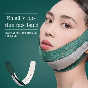 

1 PC Green Graphene Face Slimming Bandage Reduce Double Chin Beauty Face-Lift Face Wrinkle Anti Tools Belt Thin Mass