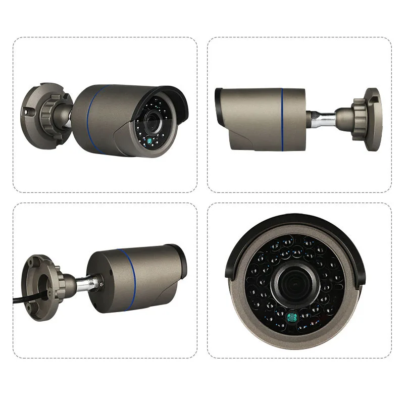 Ip-камера 5mp Водонепроницаемая открытая IRCut ночного видения сеть безопасности Onvif IP 48V POE H265 аудио камера Поддержка IOS/Andriod View