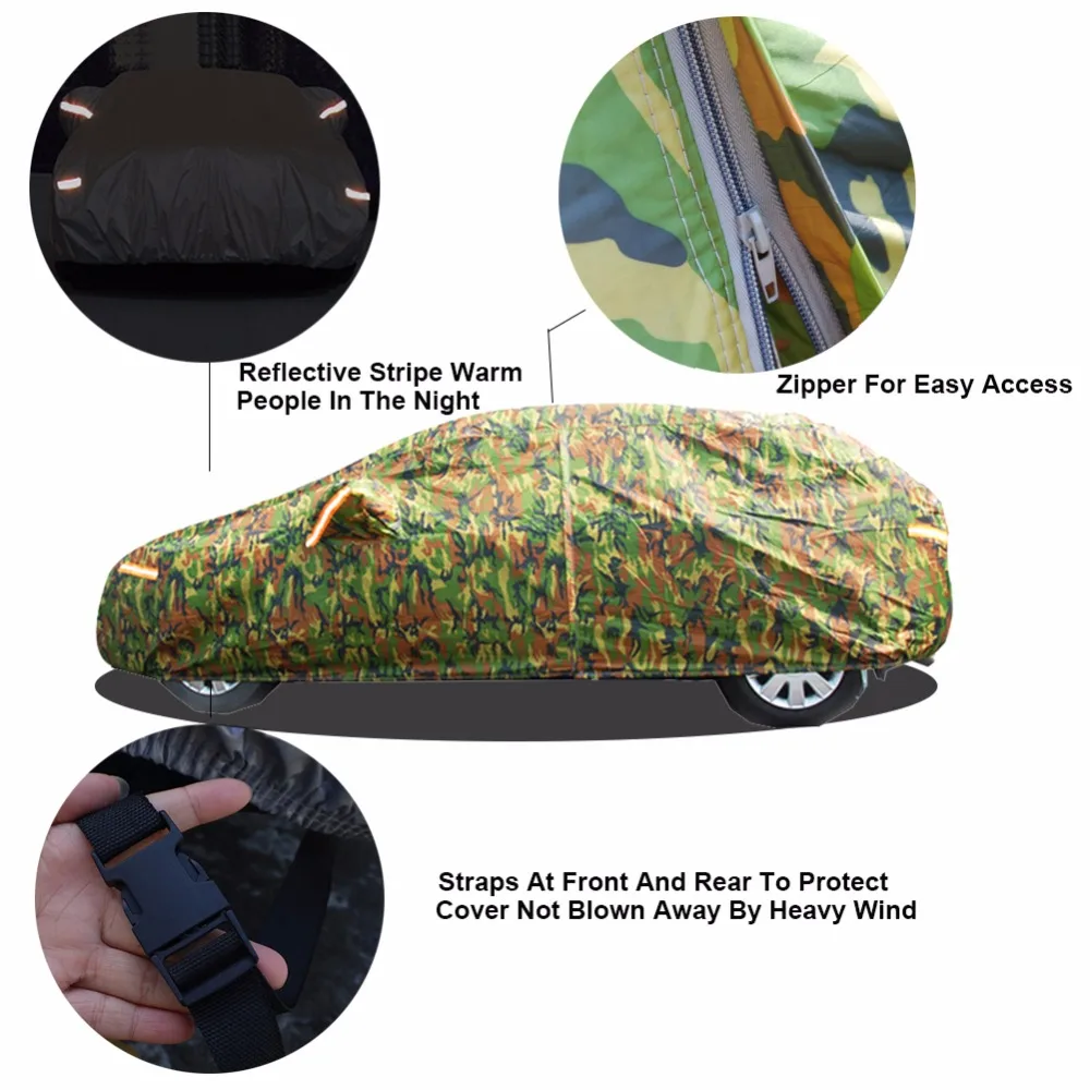 Camouflage Car Cover For Audi A8 A8l Waterproof Anti-uv Sun Shade