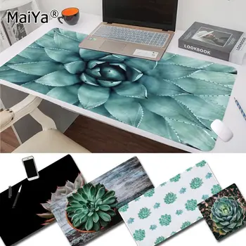 

Maiya New Designs Succulent Splendour Gamer Speed Mice Retail Small Rubber Mousepad Rubber PC Computer Gaming mousepad