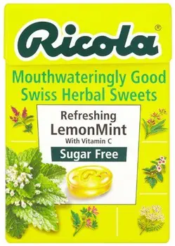 

Ricola Lemon Mint Sugar Free Swiss Herb Drops 45 g (Pack of 10)