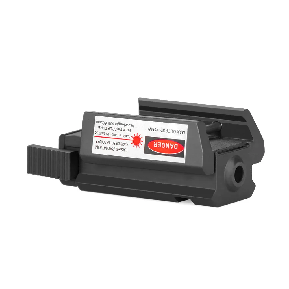 Tactical Gun Red Dot Laser Sight for glock 17 19 22 23 31 32 Pistol Airsoft Gun Sight laser Scope 20mm rail laser for hunting ac-3