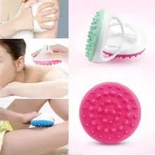 Портативный массажер для тела гребень удобный силиконовый шампунь спа массаж мышц щетка красота антицеллюлитный кожи головы для похудения