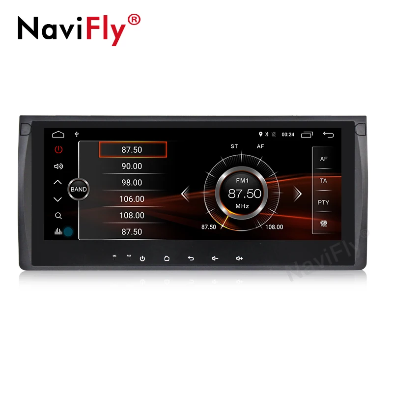 10,25 дюймов Android 8,1 4G LTE автомобильный DVD радио плеер для bmw e53 E39 X5 с gps BT RDS USB SD руль 2 Гб ram 16 Гб rom wifi