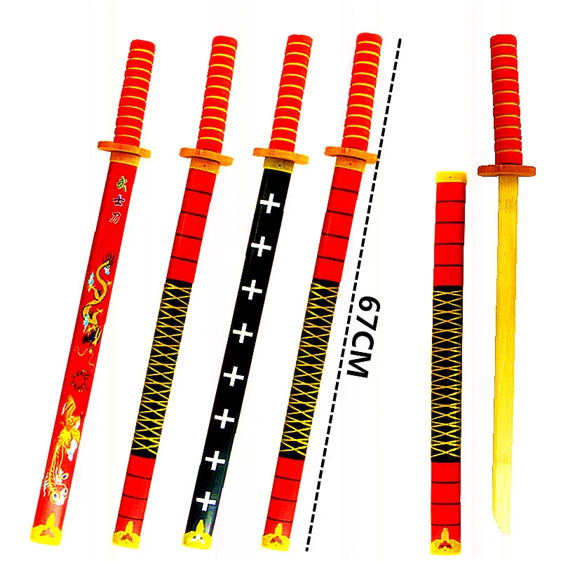 Детская игрушка Bamboo Sword аниме меч самурая Linyi живописная зона горячая Распродажа меч самурая