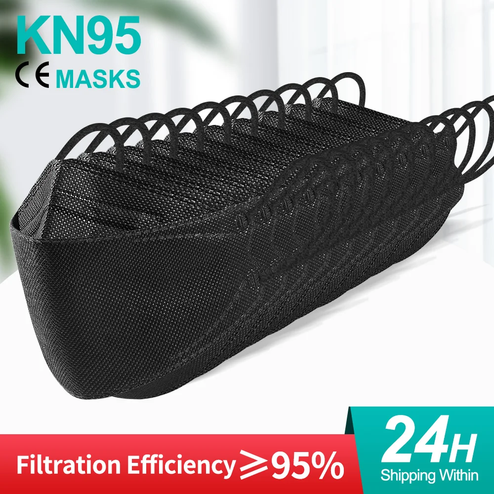 KN95 одноразовая маска mascarilla fpp2 гомологическая CE FFP2 Пылезащитная Корейская для