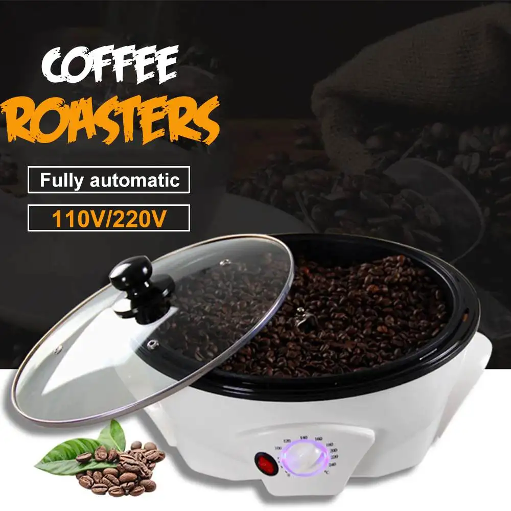 110V/220V Electric Coffee Roaster Home Coffee Beans Machine Roasting
Baking Tools Mini Popcorn Machine Household Grain Drying