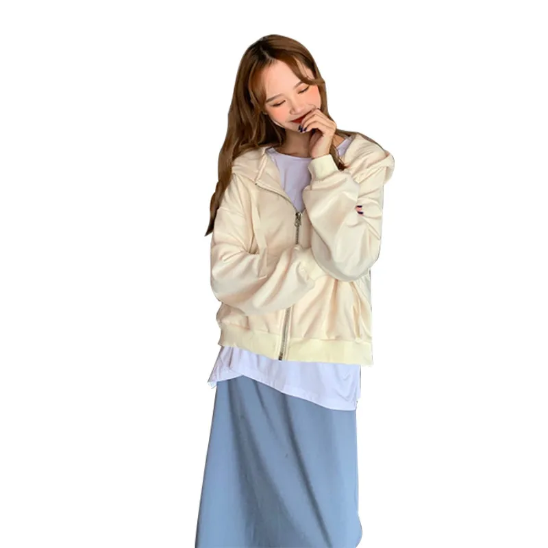 Женская Осенняя хлопковая толстовка с капюшоном больших размеров с капюшоном, пуловер, толстовка оранжевые женские толстовки больших размеров Sudadera Mujer, Женская толстовка