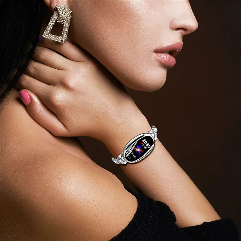 E68 smart watch women heart rate monitor blood pressure IP67 Waterproof Sport Fitness Brecelet activity tracker health wristband