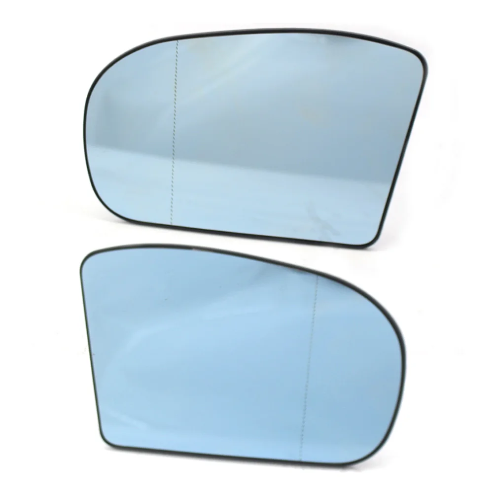 Left Right Car Side Rear View Mirror Heated Rearview Mirror Glass Replacement For Benz C E Class W211 W203 Car Styling