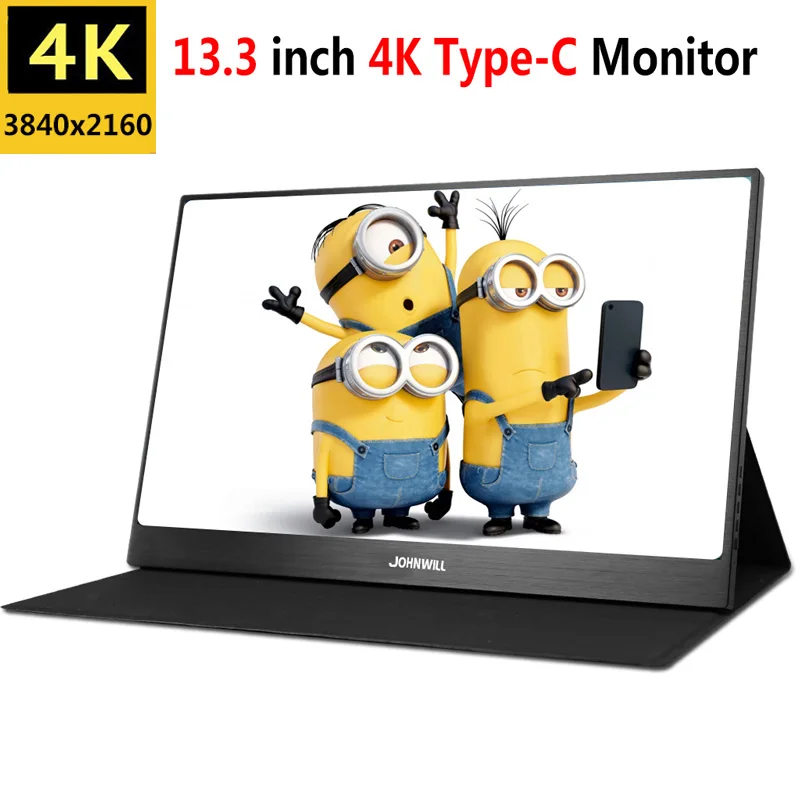 13.3 4K Monitor 18," 4 k ips ЖК-монитор с type-c mini HDMI DP широкоформатный 17,4" 3840x2160 Компьютерный дисплей USB-C портами для PS3 PS4 Macbook - Цвет: 13.3 4K Monitor