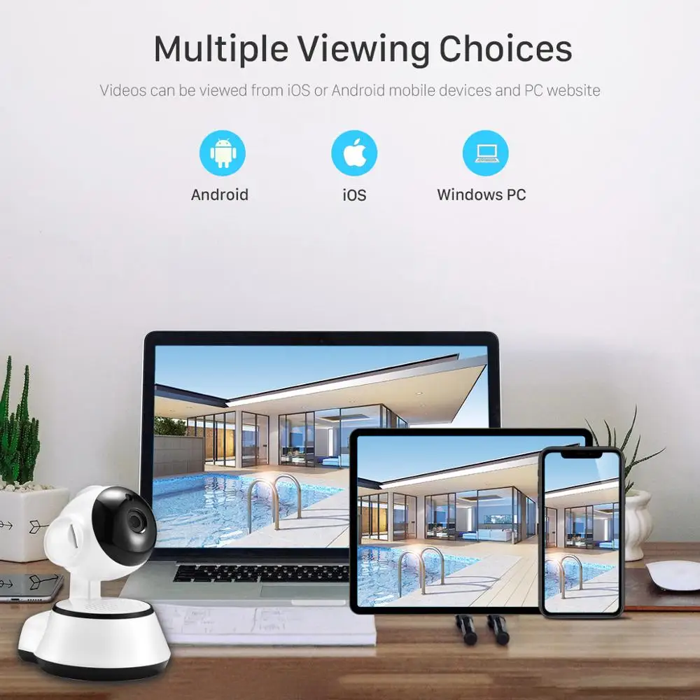 IP камера BESDER Wi Fi HD 720P с функцией ночного видения|cctv camera|security ipip cctv camera |
