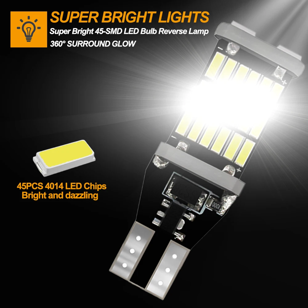 2X W16W LED T15 LED  Canbus 921 Audi A5 B8 FL / B8.5 (2015) A3 A4 A6 TT ڵ    , OBC   