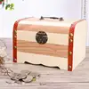 Hot Selling Treasure Chest With Lock Piggy Bank Coin Safe Box Large Wooden  Variety Of Optional 250*154*180MM ► Photo 3/6