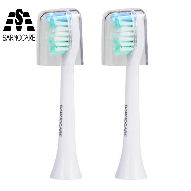 

Sarmocare Toothbrushes Head for S100 S200 Ultrasonic Sonic Electric Toothbrush Replacement Toothbrush Heads Brush Heads