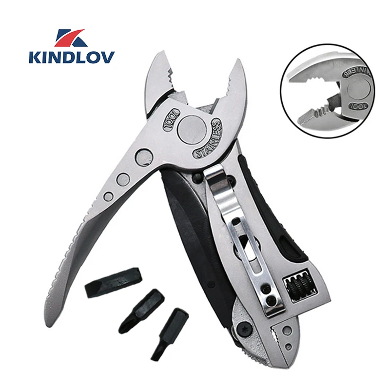 

KINDLOV Cable Cutter Multitool Knife Wire Stripper Precision Screw Tools Electrical For Electricians Cutting Pliers Hand Tools