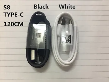 

500pcs/lot Genuine Original USB Type C Cable 1.2M 2A FAST Charger Cable for Samsung s9 S8 note 7 LG G5 Xiaomi