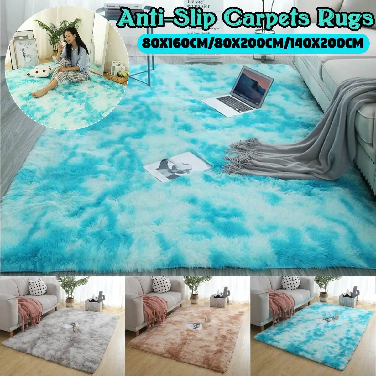 9 видов мягкого Шелкового шерстяного ковра, современный ковер для помещений, шелковистый ковер, коврик для спальни, ковер для детской комнаты, Детский ковер