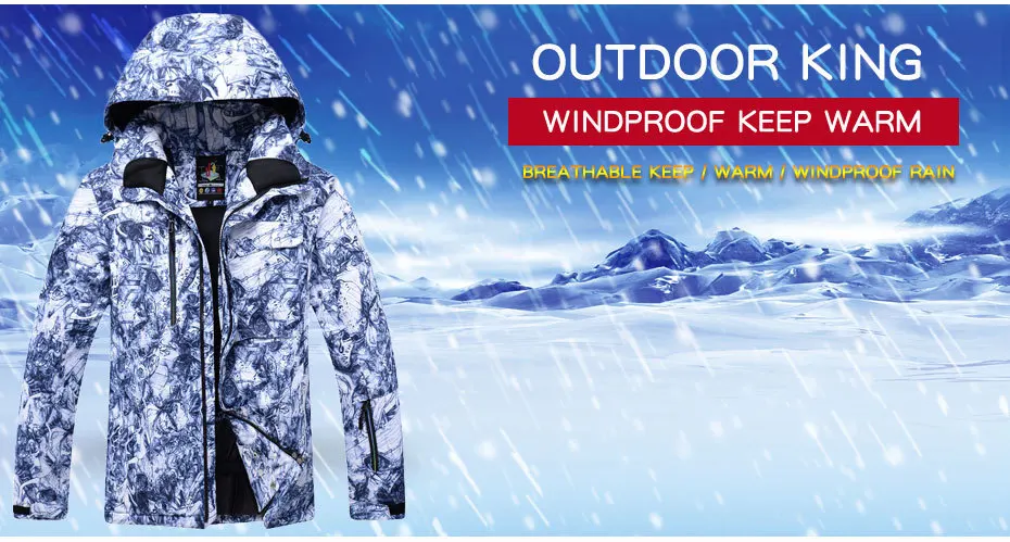 30 winter warm Snowman snowsuit snowsuit windbreaker suit snowsuit snowjacket and snowpants with scarf