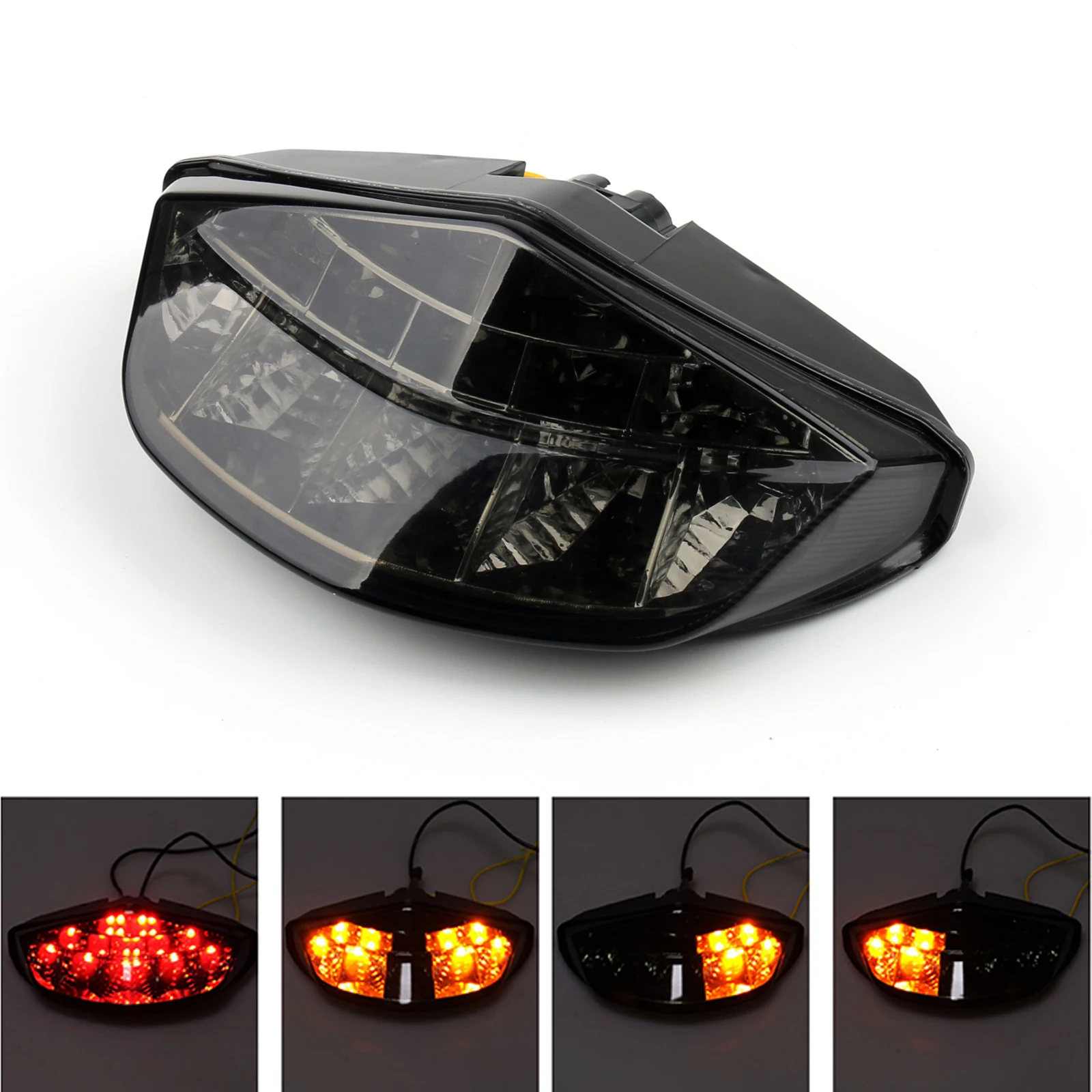 Areyourshop для поездок на мотоцикле Ducati Monster 696 795 796 1100 интегрированный светодиодный задний фонарь светильник Сигналы поворота мотоцикла светильник ing аксессуары