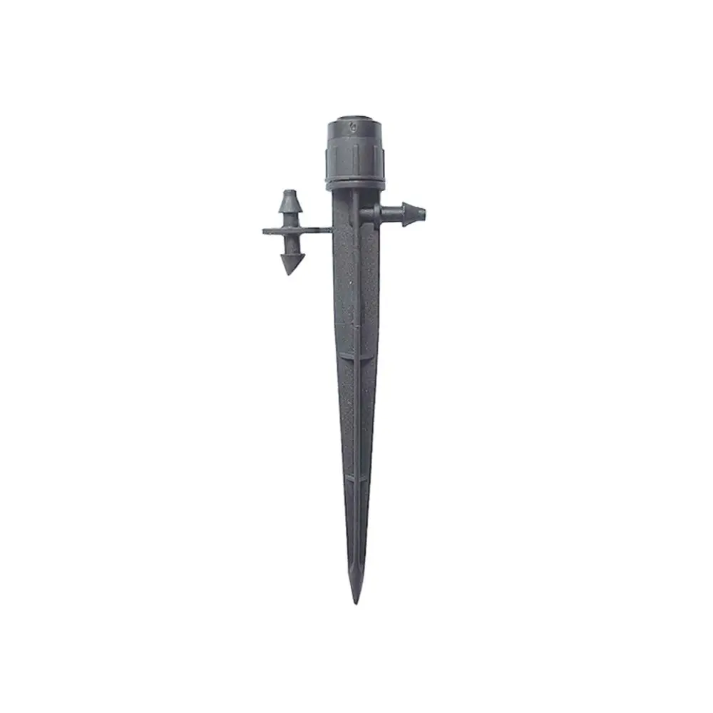 10 шт. 17 см микро-спринклер для орошения сада микро-пузырьки капельного орошения 360 градусов регулируемые излучатели Кол-во капельницы - Цвет: Black