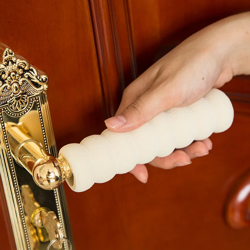 Door handle protection cover crash pad bedroom refrigerator door handle cover toilet security door handle bump proof cover