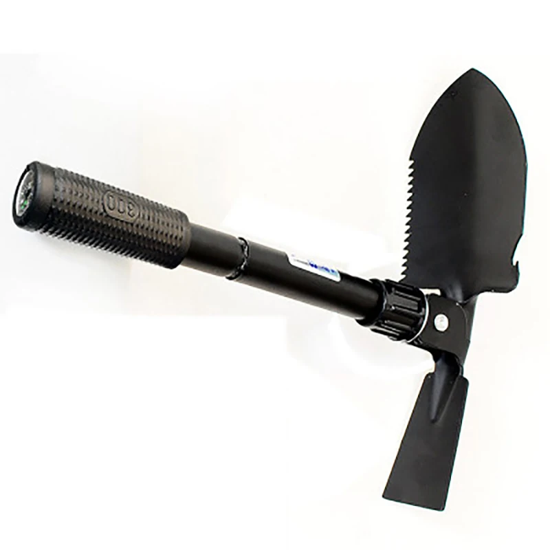 

Outdoor mountaineering multifunctional portable folding shovel outdoor carry camping tools