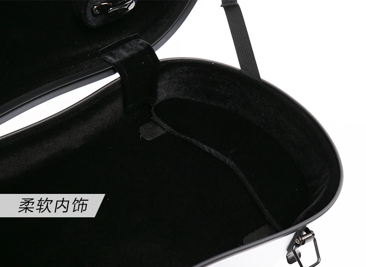 full size 4/4 violin Case carbon fiber composite Gold Strong 200kg pressure