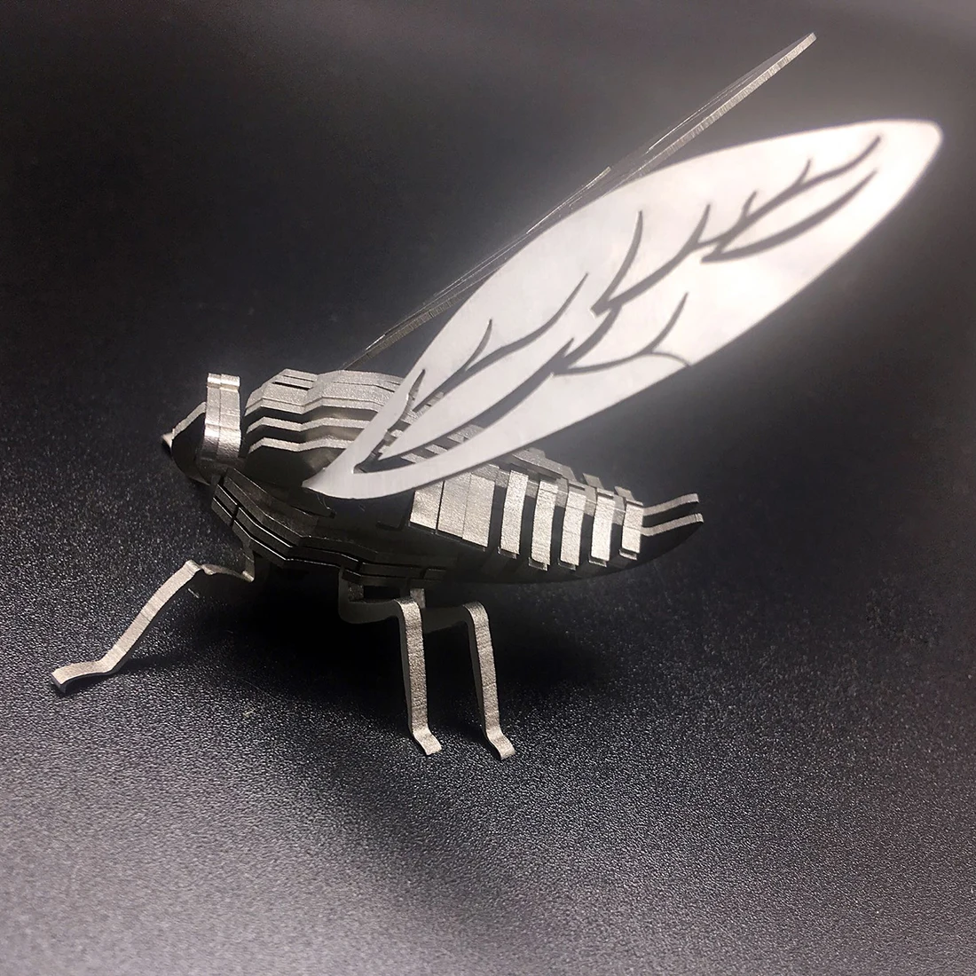 Surwish DIY собранная модель комплект 3D из нержавеющей стали в сборе съемный Cicada модель держатель для стакана Orna мужчины ts дети мужчины подарок