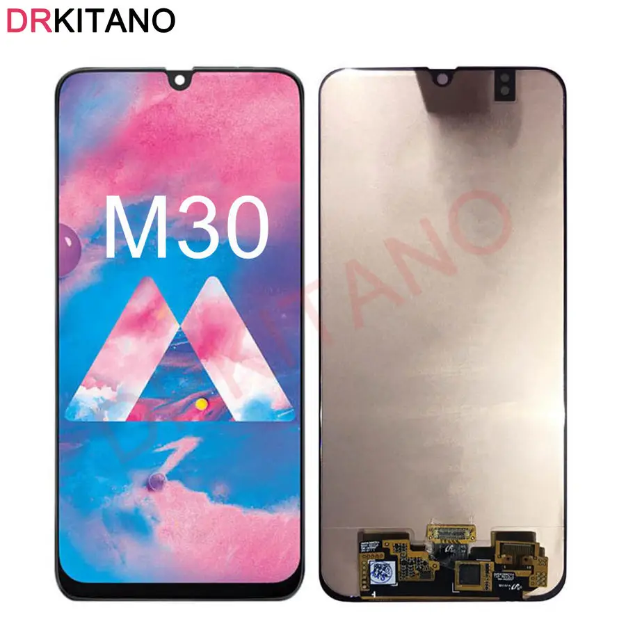 

DRKITANO For SAMSUNG GALAXY M30 M305 M305F LCD Display Touch Screen Digitizer Assembly Replacement For SAMSUNG M30 LCD Screen