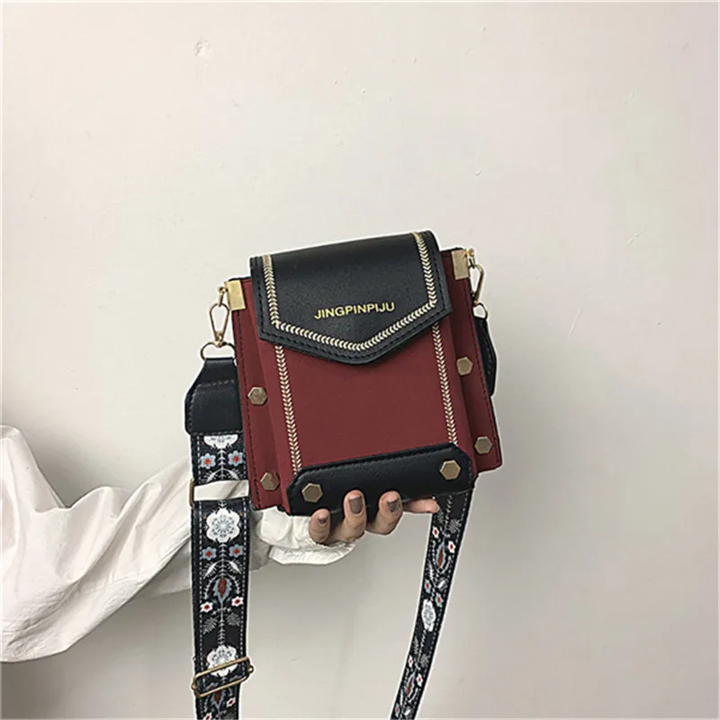 Women's Bag Korean Version Wide Shoulder Strap Student Slung Versatile Fashion Shoulde Bag bolsos mujer verano