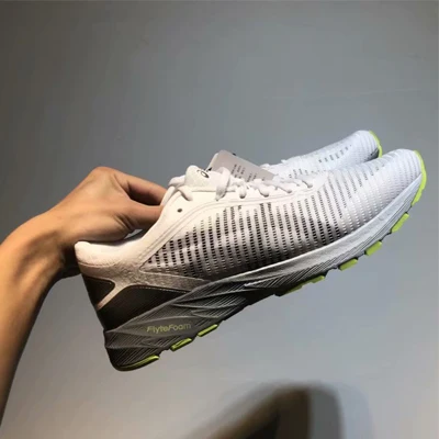 white Оригинальные аутентичные ASICS DynaFlyte 2 мужские устойчивые уличные кроссовки ASICS Спортивная обувь Кроссовки Tianjiao - Цвет: white