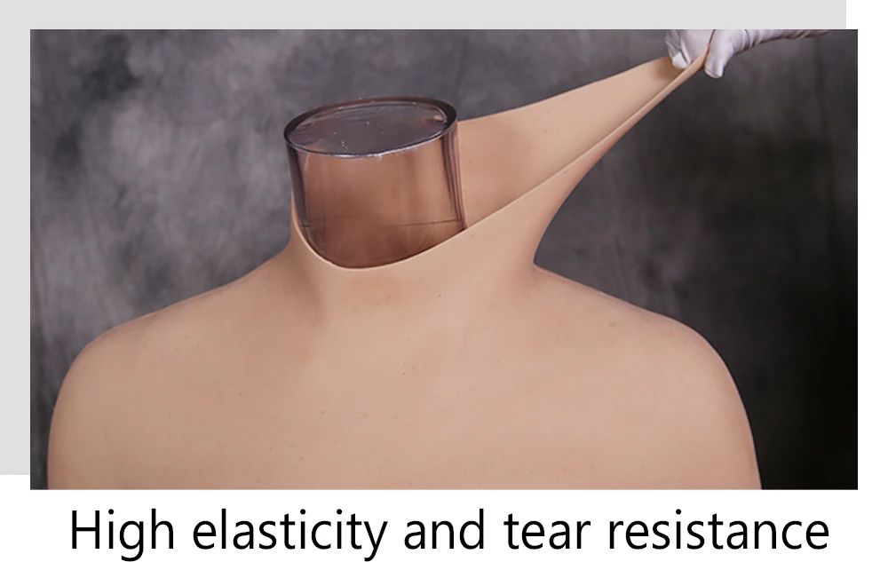 Fake Boobs With Sleeves Realistic Silicone Breast Forms Tits Enhancer For Drag Queen Shemale Crossdresser Transgender Crossdressing (5)