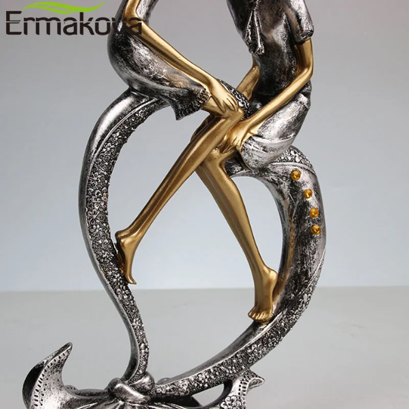Современная фигурка пар страстных поцелуев ERMAKOVA 29 см свадебный подарок для
