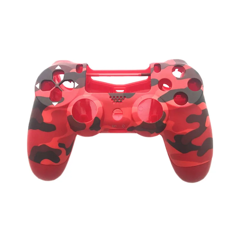 

PS4 Pro 4.0 Controller Camo Red Case Soft Smooth Housing Shell Cover For Playstation 4 Pro V2 Dualshock 4 Pro JDS 040 JDM 040
